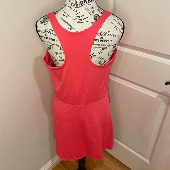 Vibrant Pink Sleeveless Athletic/Leisure Dress—Not Lululemon - Picture 2 of 9